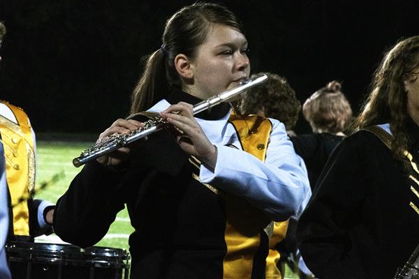 Northeast High School Marching Band Performing